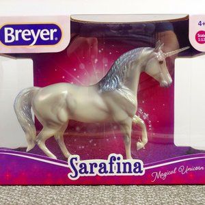 Breyer Sarafina Magical Unicorn w/ Glitter Classic Model Horse Figure 97267 NEW